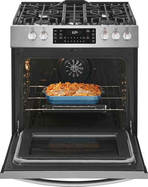 frigidaire stove gas with air fryer